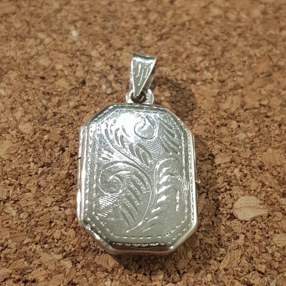 Sterling silver locket